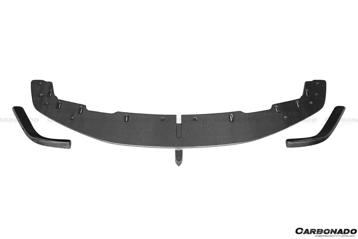 Borde delantero de fibra de carbono estilo AC para BMW M2 M2C F87 Carbonado 2016-2021