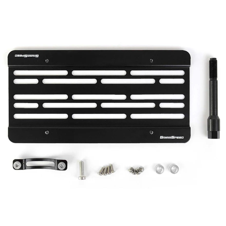 GrimmSpeed License Plate Relocation Kit (02-07 WRX/STi)