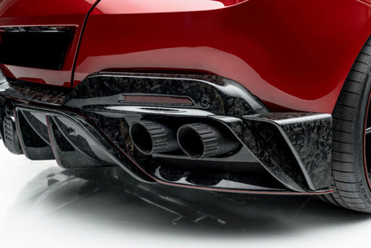 Carbonado Aero Msy Style Autoclave Carbon Fiber Rear Diffuser | 2020-2026 Ferrari ROMA