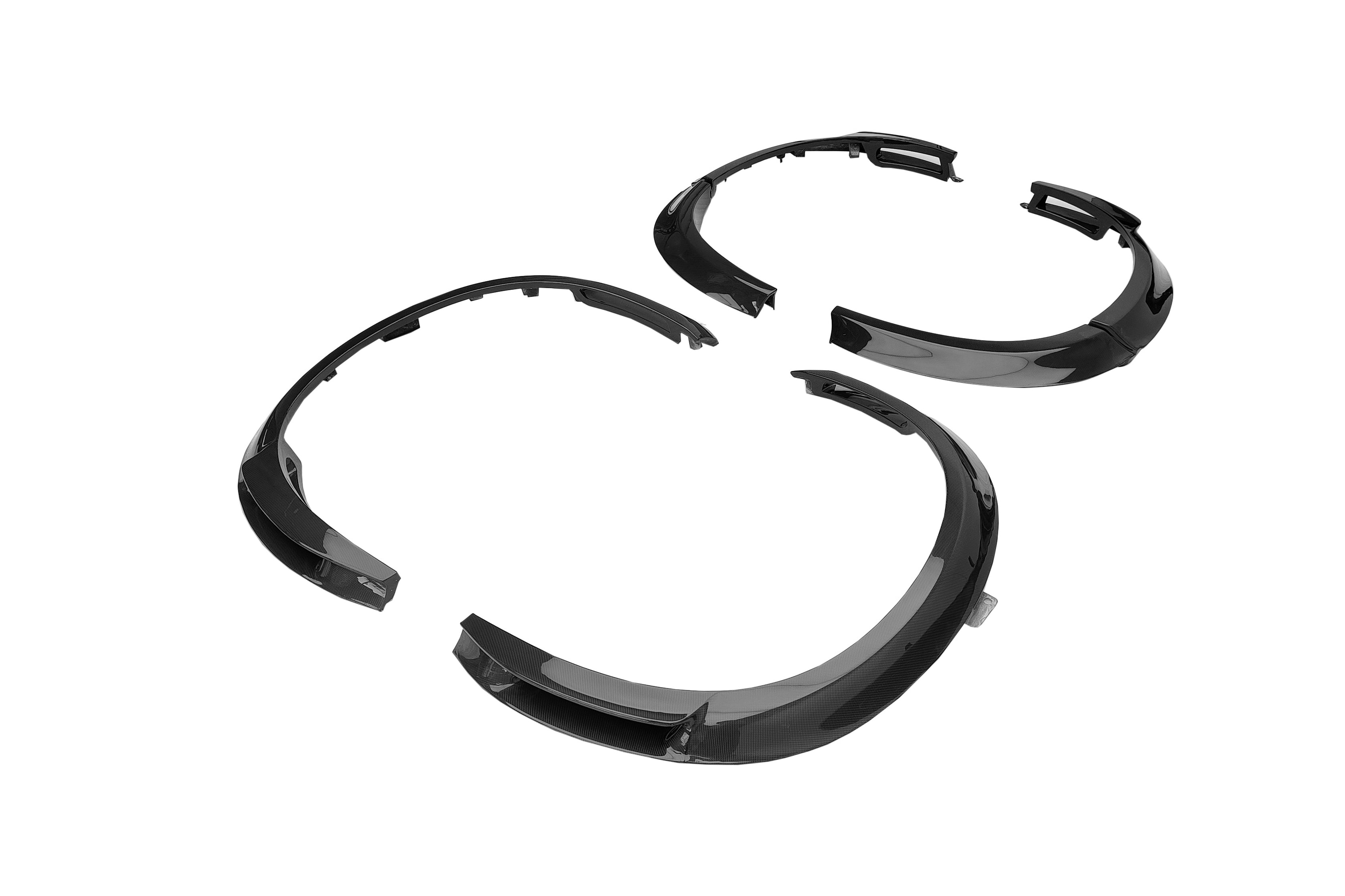 Carbonado 2023-2025 Ferrari Purosangue FUV Type F175 OEM Style Dry Carbon Fiber Fender Flare