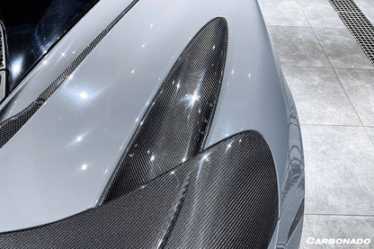 Carbonado 2017-2022 McLaren 720S OEM Style Carbon Fiber Rear Trunk Air Intake Vents Replacement