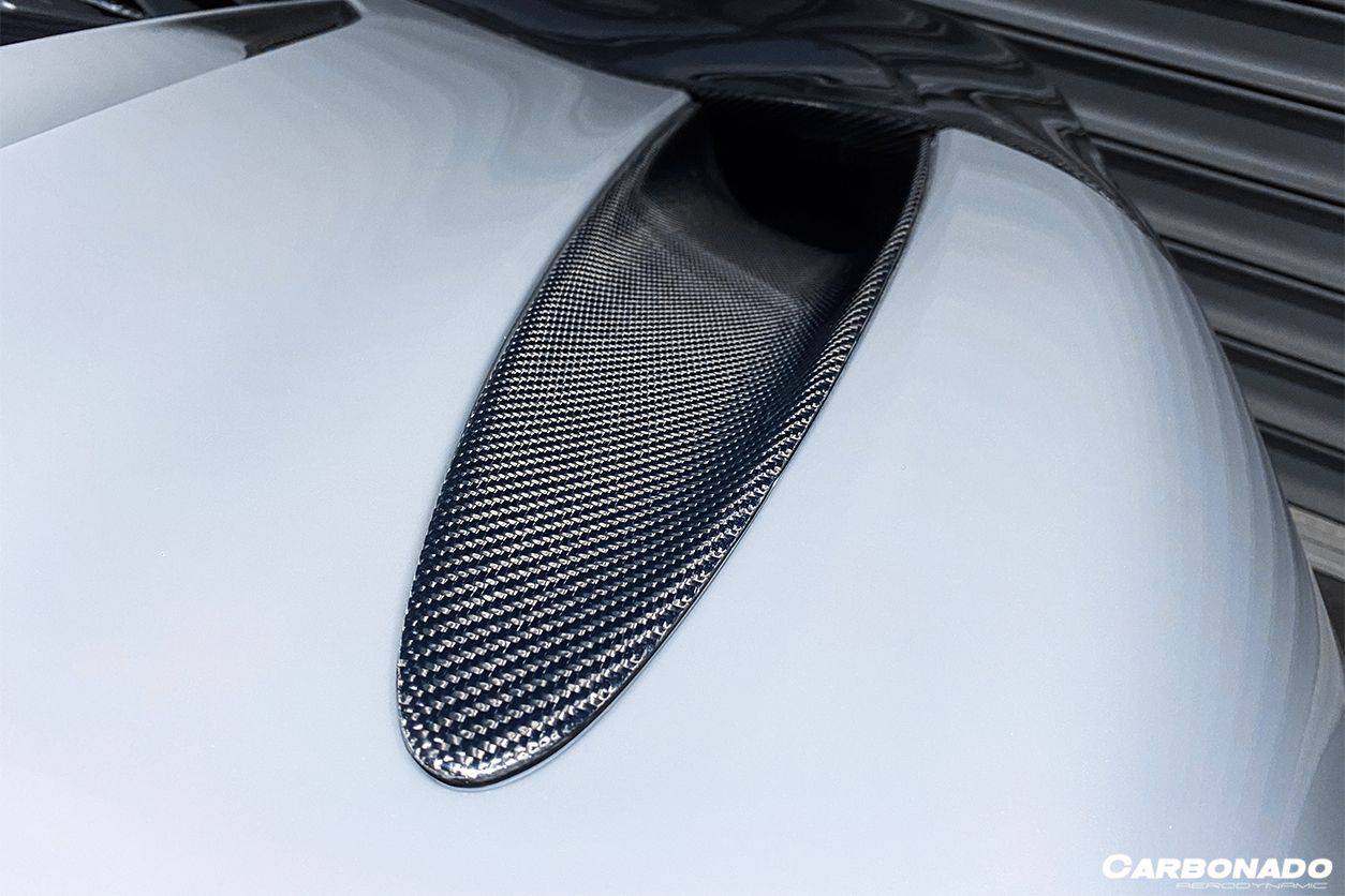 Carbonado 2017-2022 McLaren 720S OEM Style Carbon Fiber Rear Trunk Air Intake Vents Replacement
