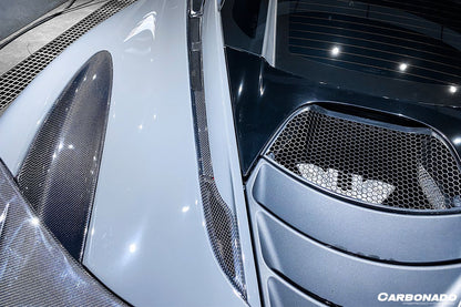 Carbonado 2017-2022 McLaren 720S OEM Style Carbon Fiber Rear Trunk Air Intake Vents Replacement