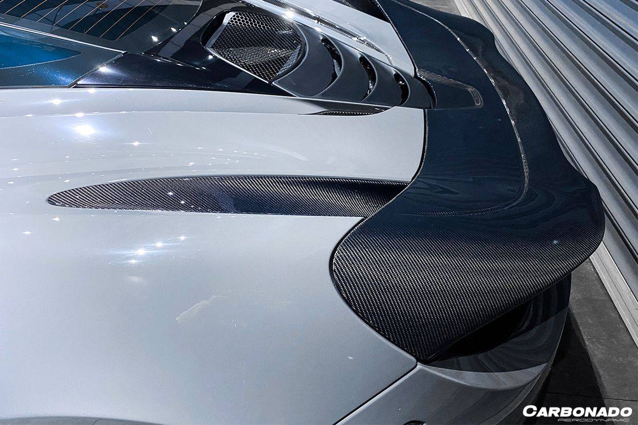 Carbonado 2017-2022 McLaren 720S OEM Style Carbon Fiber Rear Trunk Air Intake Vents Replacement
