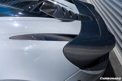 Carbonado 2017-2022 McLaren 720S OEM Style Carbon Fiber Rear Trunk Air Intake Vents Replacement