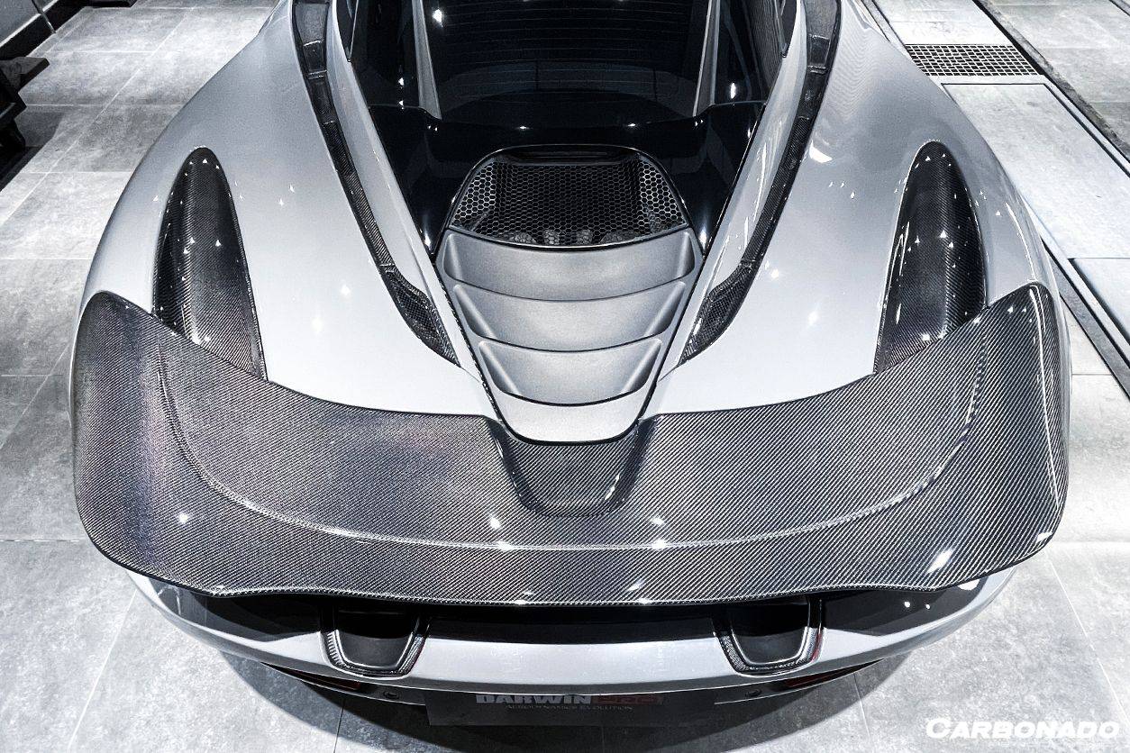 Carbonado 2017-2022 McLaren 720S OEM Style Carbon Fiber Rear Trunk Air Intake Vents Replacement