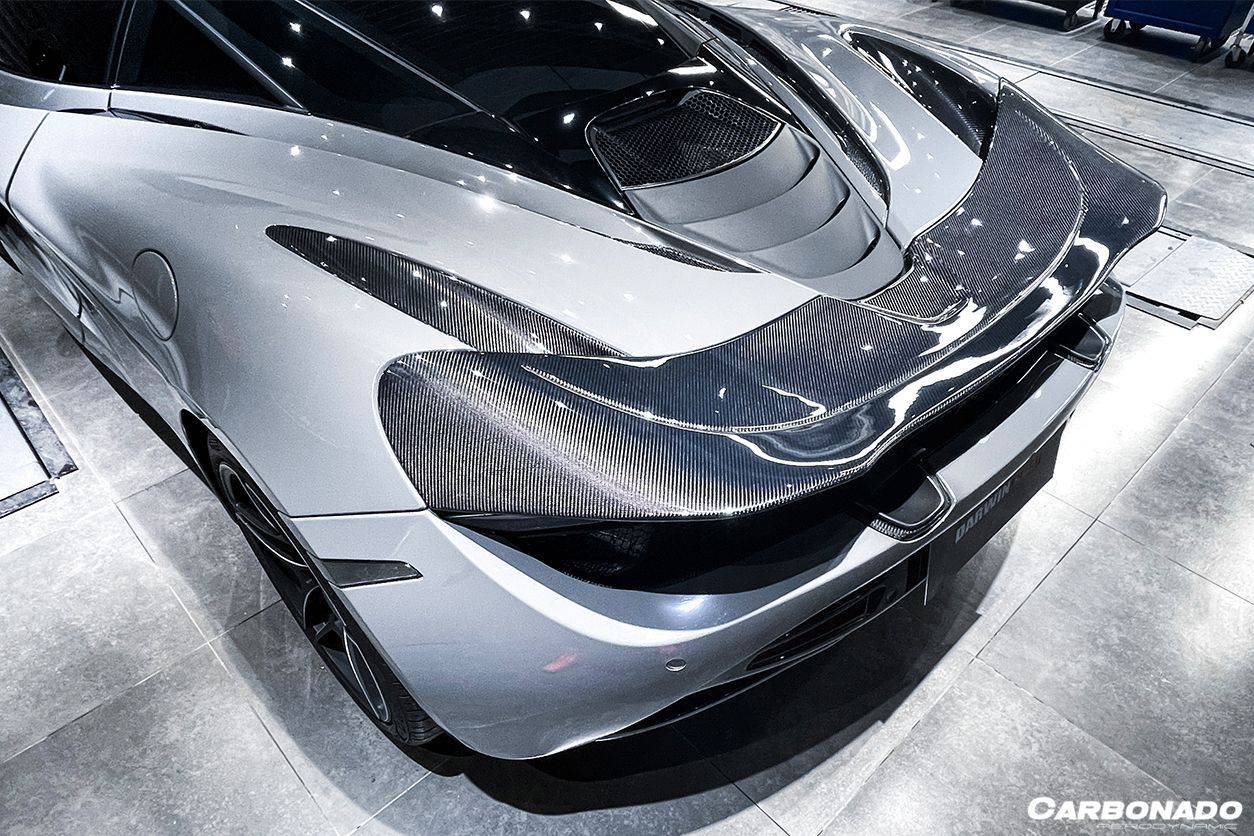 Carbonado 2017-2022 McLaren 720S OEM Style Carbon Fiber Rear Trunk Air Intake Vents Replacement