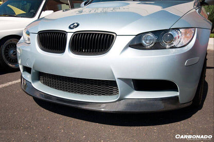 Carbonado 2008-2012 BMW M3 E90  E92  E93 AKM Style Carbon Fiber Front Lip
