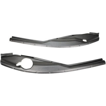 AMS Performance Alpha Matte Carbon Fender Side Trim Set (Infiniti 16+ Q50) - AMS