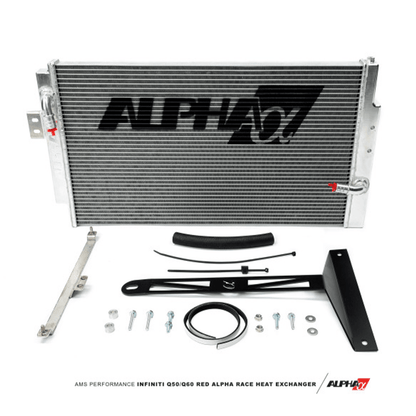 AMS Performance VR30 Alpha Race Heat Exchanger (Infiniti 17+ Q60/16+ Q50) - AMS