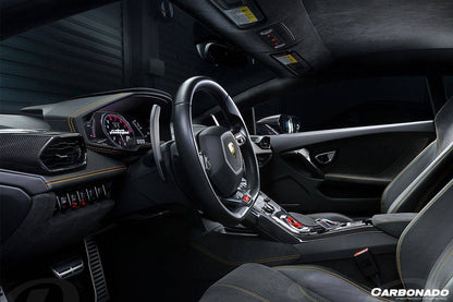 Carbonado 2015-2019 Lamborghini Huracan LP610  LP580  EVO OEM Style Autoclave Carbon Fiber AC Panel Trim