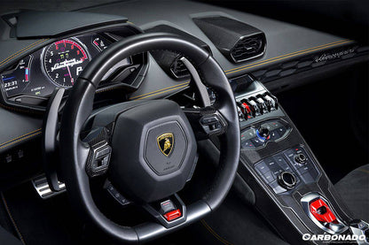 Carbonado 2015-2019 Lamborghini Huracan LP610  LP580  EVO OEM Style Autoclave Carbon Fiber AC Panel Trim