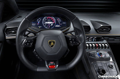 Carbonado 2015-2019 Lamborghini Huracan LP610  LP580  EVO OEM Style Autoclave Carbon Fiber AC Panel Trim