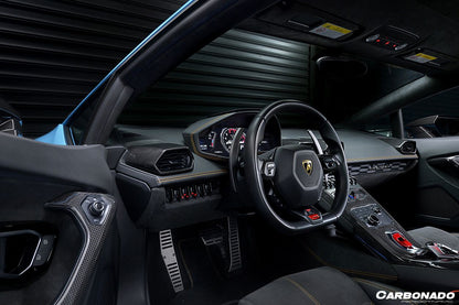 Carbonado 2015-2019 Lamborghini Huracan LP610  LP580  EVO OEM Style Autoclave Carbon Fiber AC Panel Trim