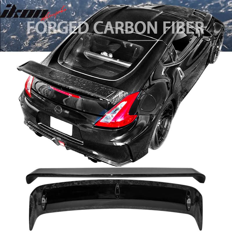 2009-2021 Nissan 370Z Coupe Rear Trunk Spoiler Ducktail Wing Lip ABS