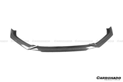 Faldón delantero de fibra de carbono estilo MD para Audi B9 A4 Sport S4 Carbonado 2017-2018