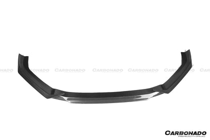 Faldón delantero de fibra de carbono estilo MD para Audi B9 A4 Sport S4 Carbonado 2017-2018