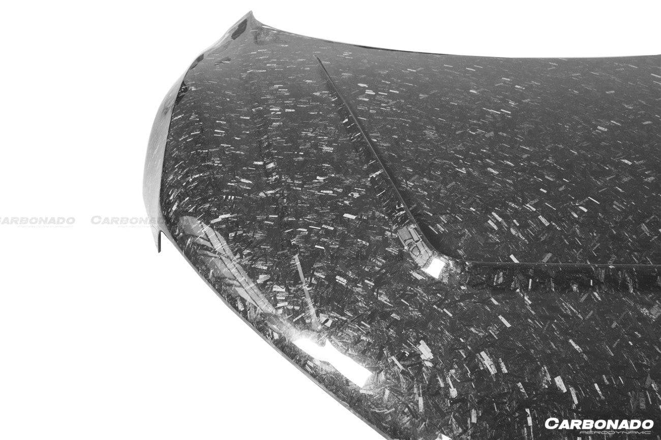 Capó de fibra de carbono estilo P para Audi R8 Coupé Spyder Carbonado 2006-2015