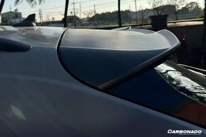 Carbonado 2020-2023 Audi RSQ8 AD Style Dry Carbon Fiber Roof Spoiler