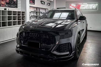 Carbonado 2019-2023 Audi Q8  SQ8  RSQ8 AD Style Dry Carbon Fiber Hood