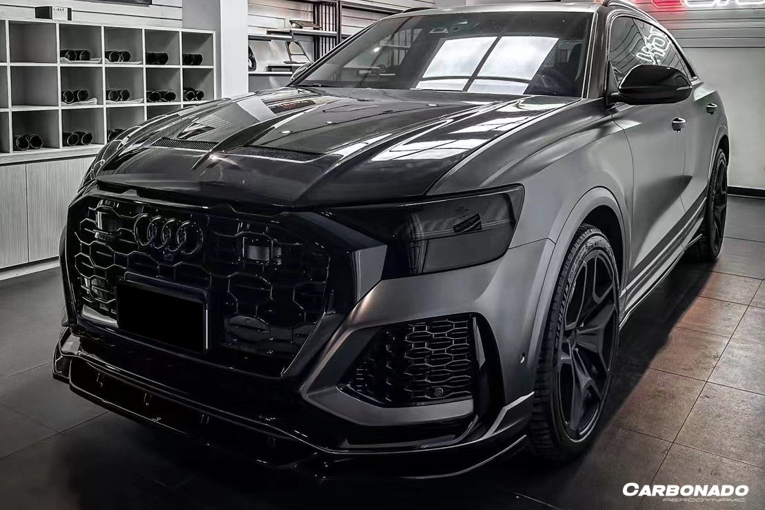 Carbonado 2019-2023 Audi Q8  SQ8  RSQ8 AD Style Dry Carbon Fiber Hood