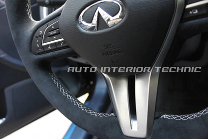 Auto Interior Technic Steering Wheel Wrap (17+ Infiniti Q60) - Auto Interior Technic