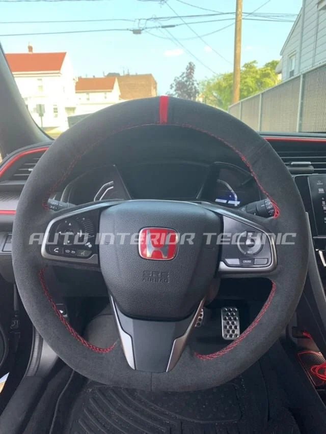 Auto Interior Technic Steering Wheel Wrap (FK8 Type R) - Auto Interior Technic