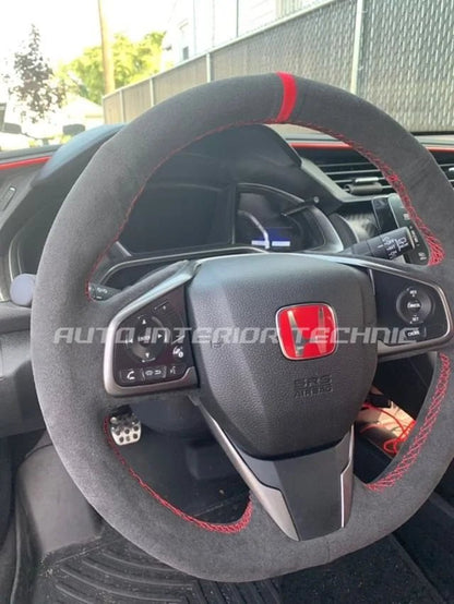 Auto Interior Technic Steering Wheel Wrap (FK8 Type R) - Auto Interior Technic