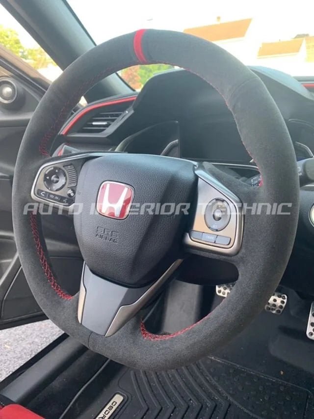 Auto Interior Technic Steering Wheel Wrap (FK8 Type R) - Auto Interior Technic