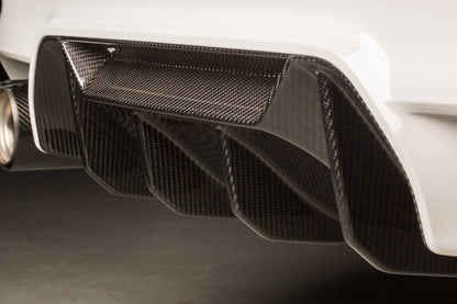 Carbonado 2018-2023 BMW F90 M5 MP Style Carbon Fiber Rear Diffuser