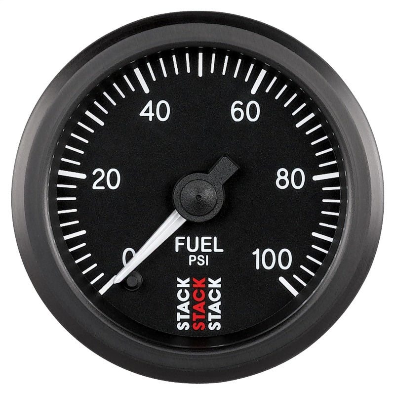 Autometer Stack 52mm 0-100 PSI 1/8in NPTF Male Pro Stepper Motor Fuel ...