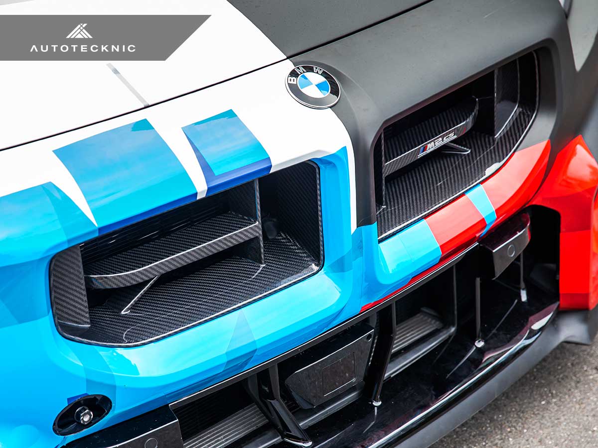 AutoTecknic Dry Carbon Club Sport Front Grille - G87 M2 - 5