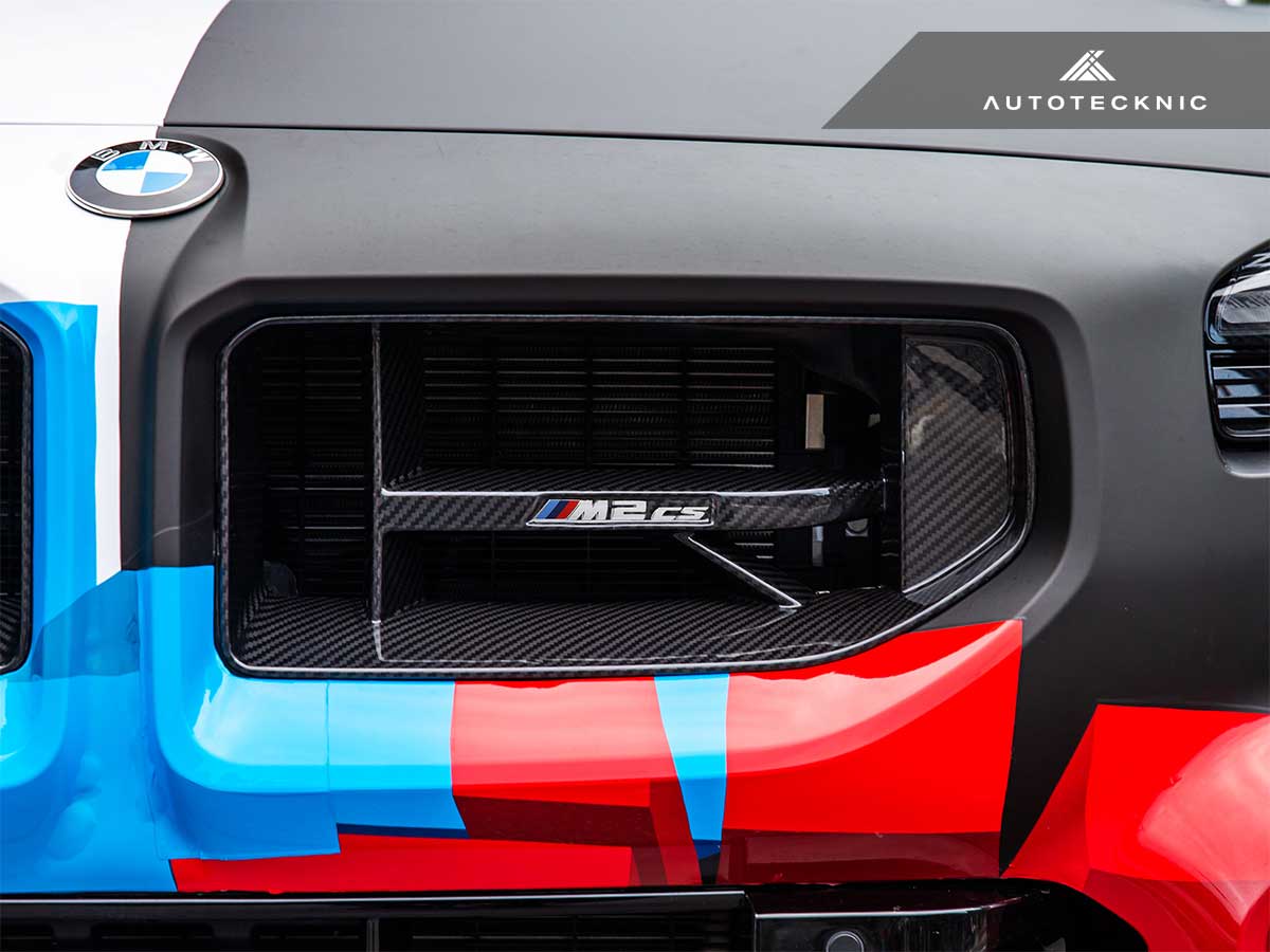 AutoTecknic Dry Carbon Club Sport Front Grille - G87 M2 - 4