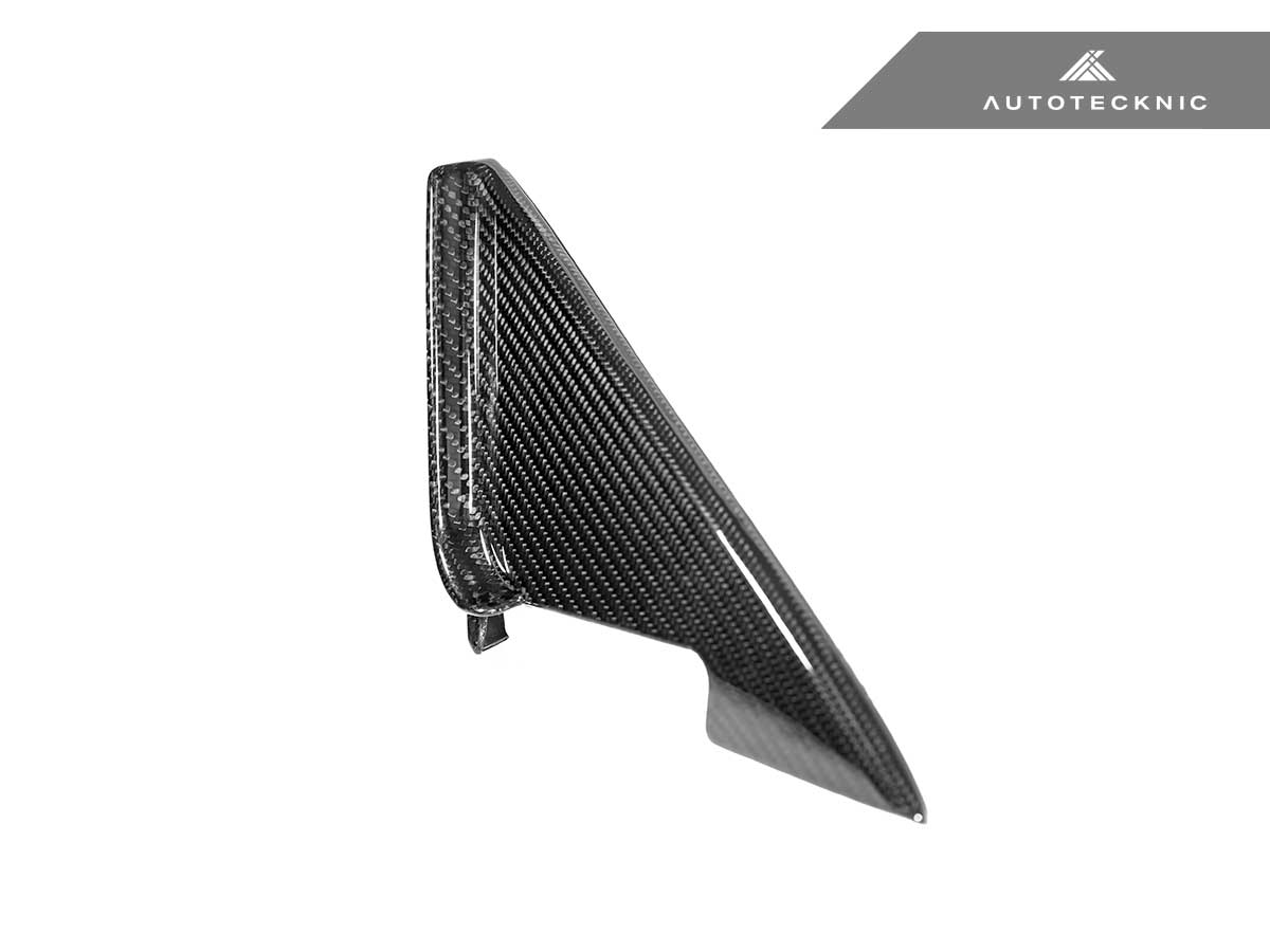 AutoTecknic Dry Carbon Side Mirror Wind Deflector Set - G87 M2 - 3