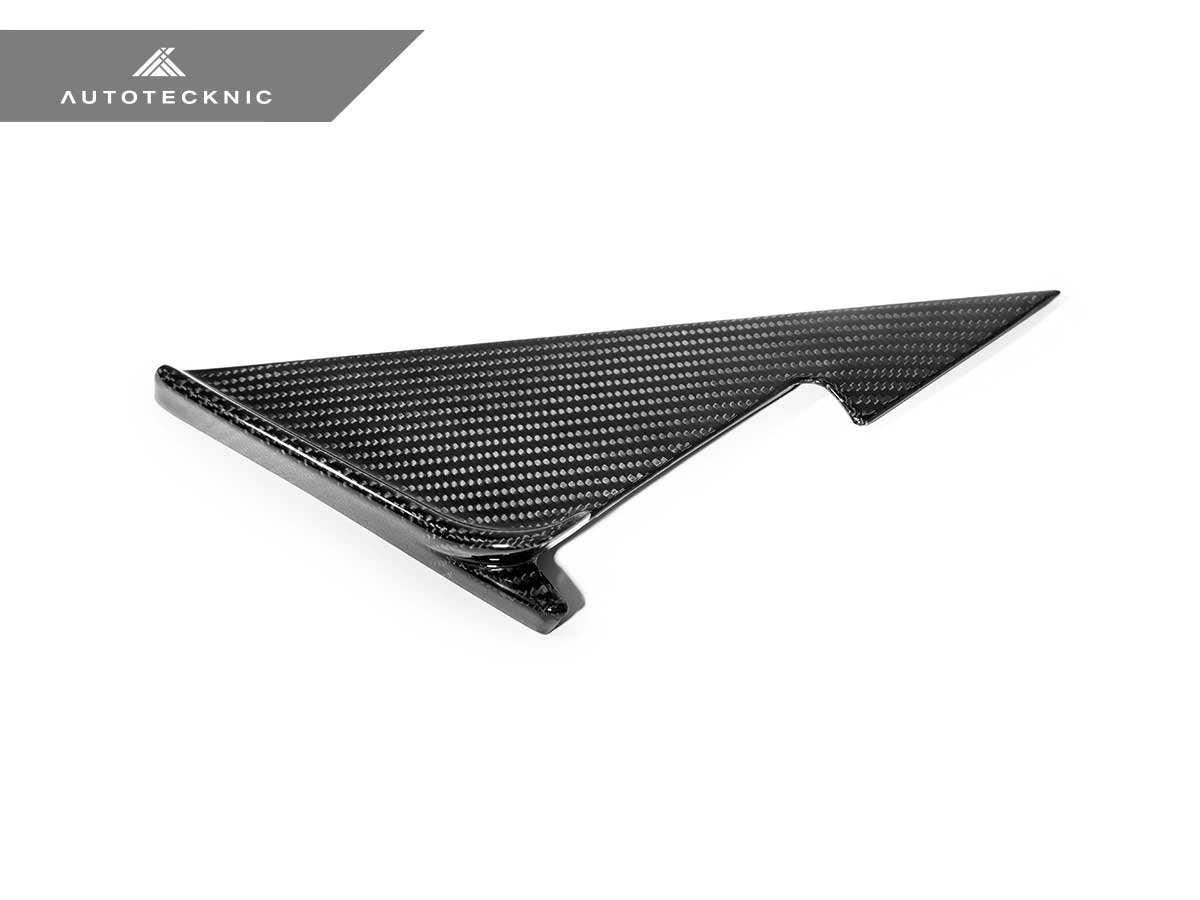 AutoTecknic Dry Carbon Side Mirror Wind Deflector Set - G87 M2 - 6