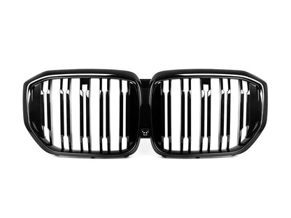 Parrilla delantera AutoTecknic de doble lama en negro brillante - G05 X5 pre-LCI