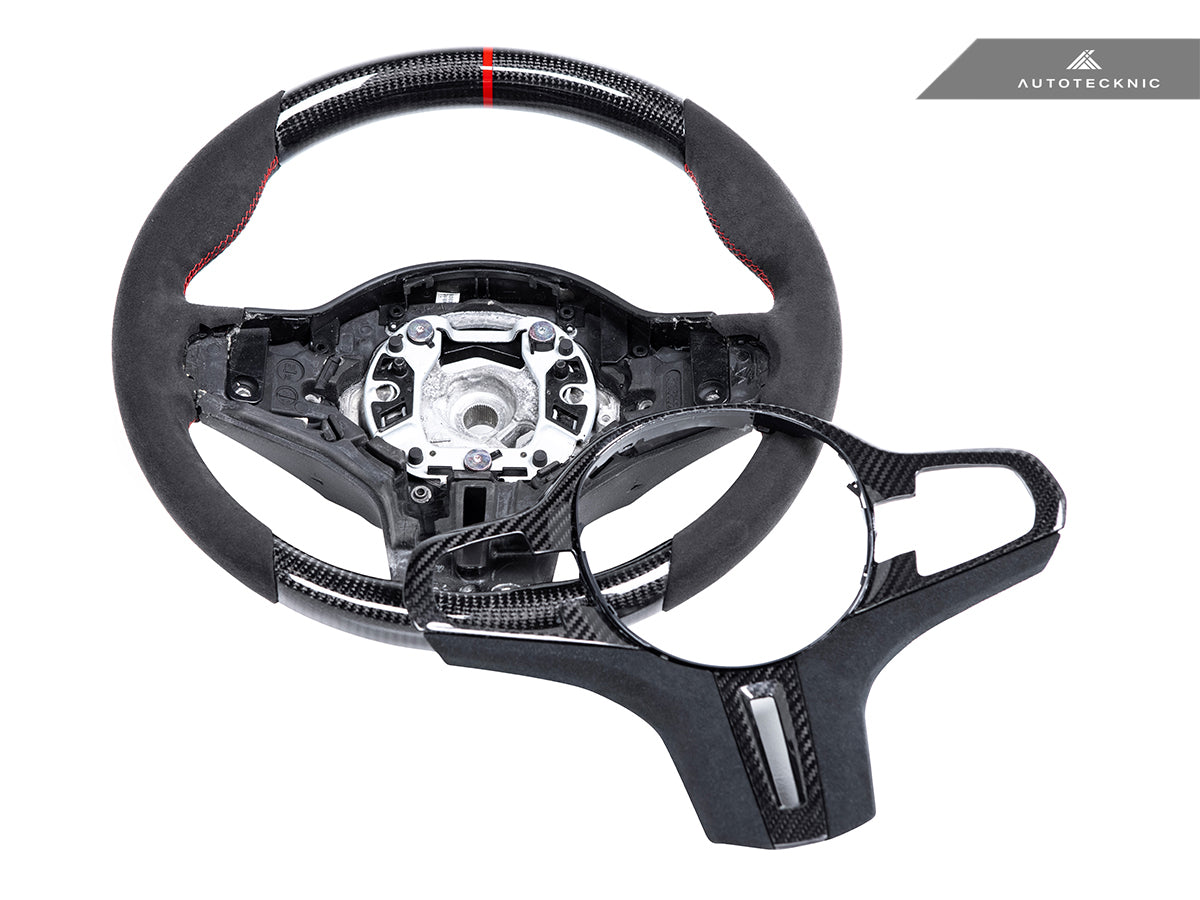 AutoTecknic Replacement Carbon Steering Wheel - F95 X5M | F96 X6M