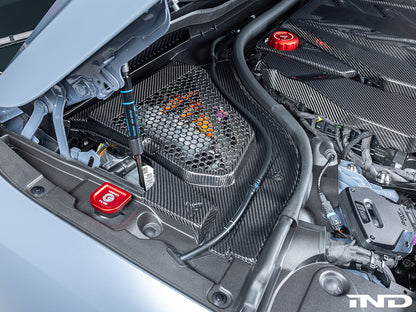 AutoTecknic Dry Carbon Engine Cowl Panel Trim Set - G90/ G99 M5 (ATK-BM-0825-G)