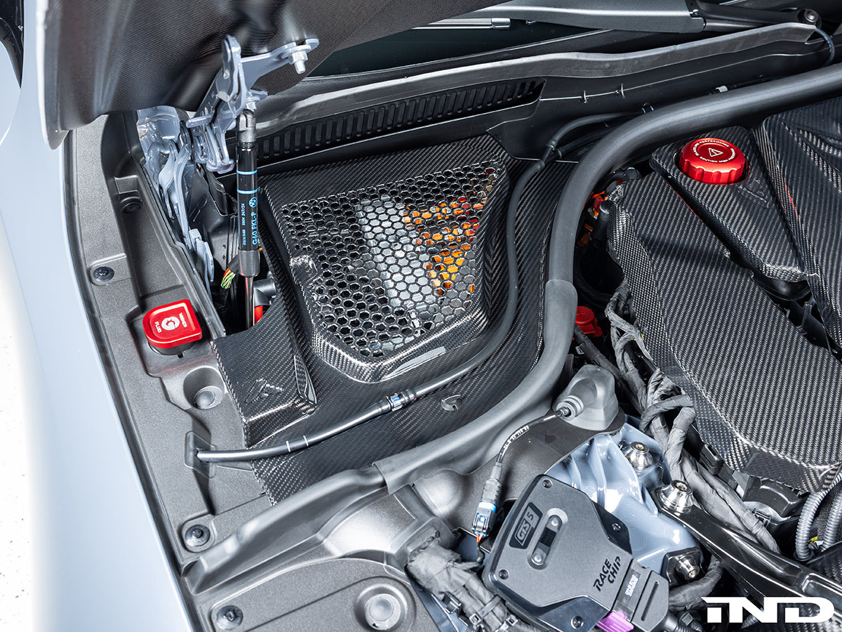 AutoTecknic Dry Carbon Engine Cowl Panel Trim Set - G90/ G99 M5 (ATK-BM-0825-G)