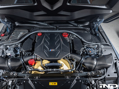 Cubierta de motor de carbono preimpregnado AutoTecknic - G90/G99 M5 (ATK-BM-0827-G)