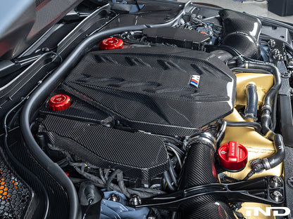 Cubierta de motor de carbono preimpregnado AutoTecknic - G90/G99 M5 (ATK-BM-0827-G)