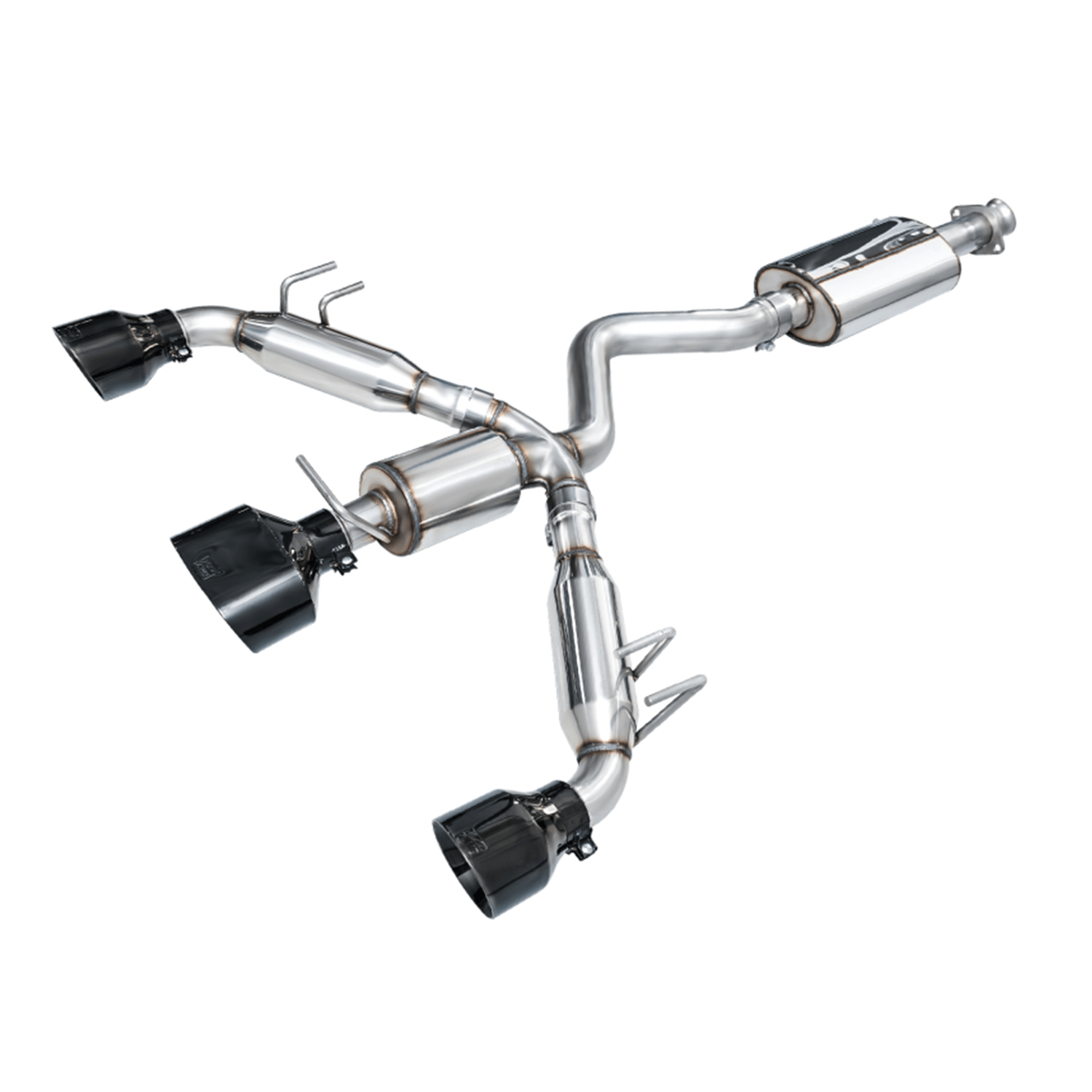 AWE Tuning 2023+ Toyota GR Corolla Touring Edition Exhaust - Diamond Black Tips - AWE Tuning