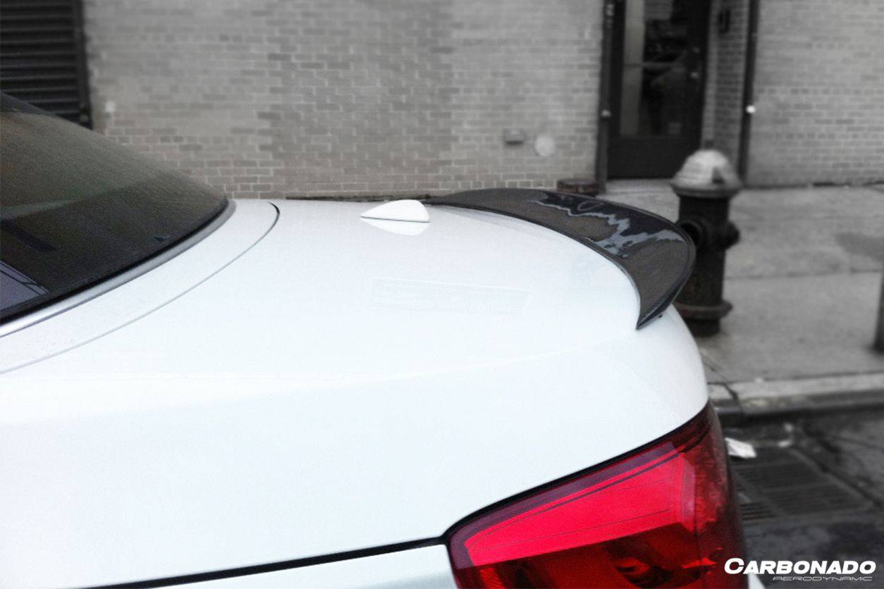 Carbonado 2008-2012 BMW E93 M3  3 series BS2 Style Carbon Fiber Trunk Spoiler