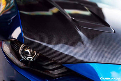 Carbonado 2018-2023 Ford Mustang OEM Style Carbon Fiber Hood