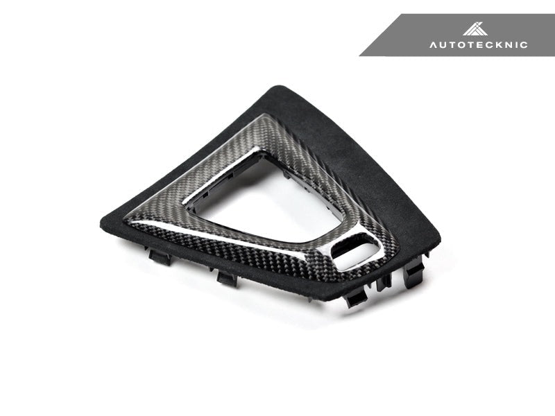 Moldura de consola de cambio de Alcántara de carbono AutoTecknic - F87 M2 Competition | M2 CS