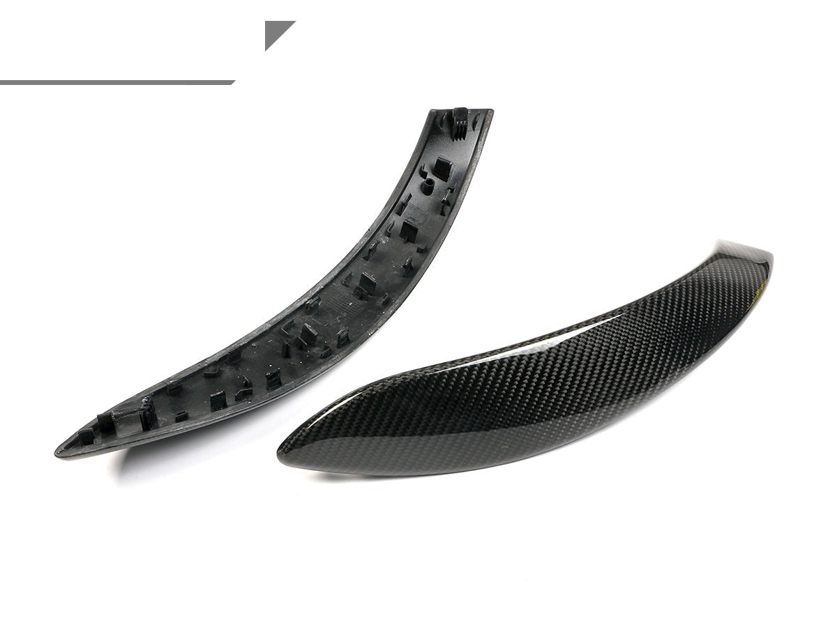 AutoTecknic Carbon Door Grip Handle Trim Set - F8X M3/ M4