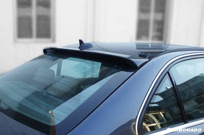 Carbonado 2008-2014 Mercedes Benz W204 C Class   C63 AMG Sedan BS Style Carbon Fiber Roof Spoiler