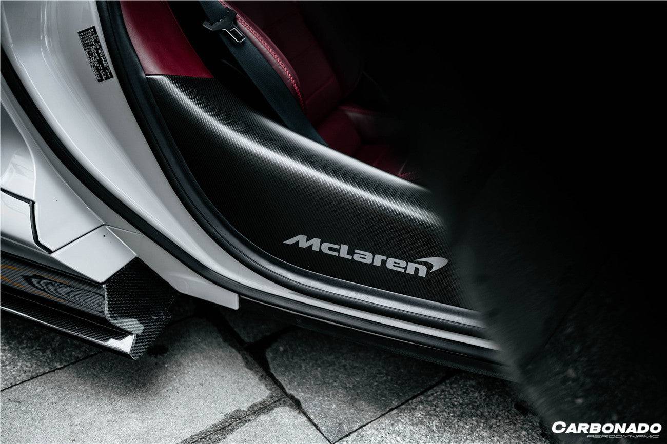 Carbonado 2020-2023 McLaren GT WP Style DRY Carbon Fiber Door Sills