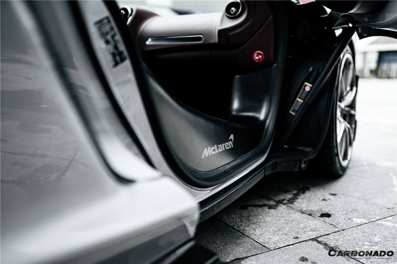 Carbonado 2020-2023 McLaren GT WP Style DRY Carbon Fiber Door Sills