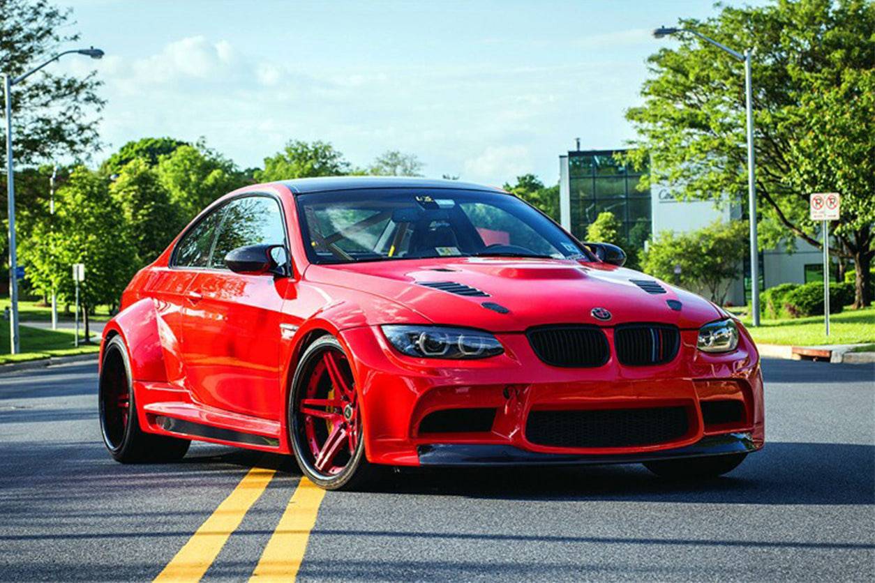 Carbonado 2008-2012 BMW M3 E92    E93 VRS Style Wide Body Kit